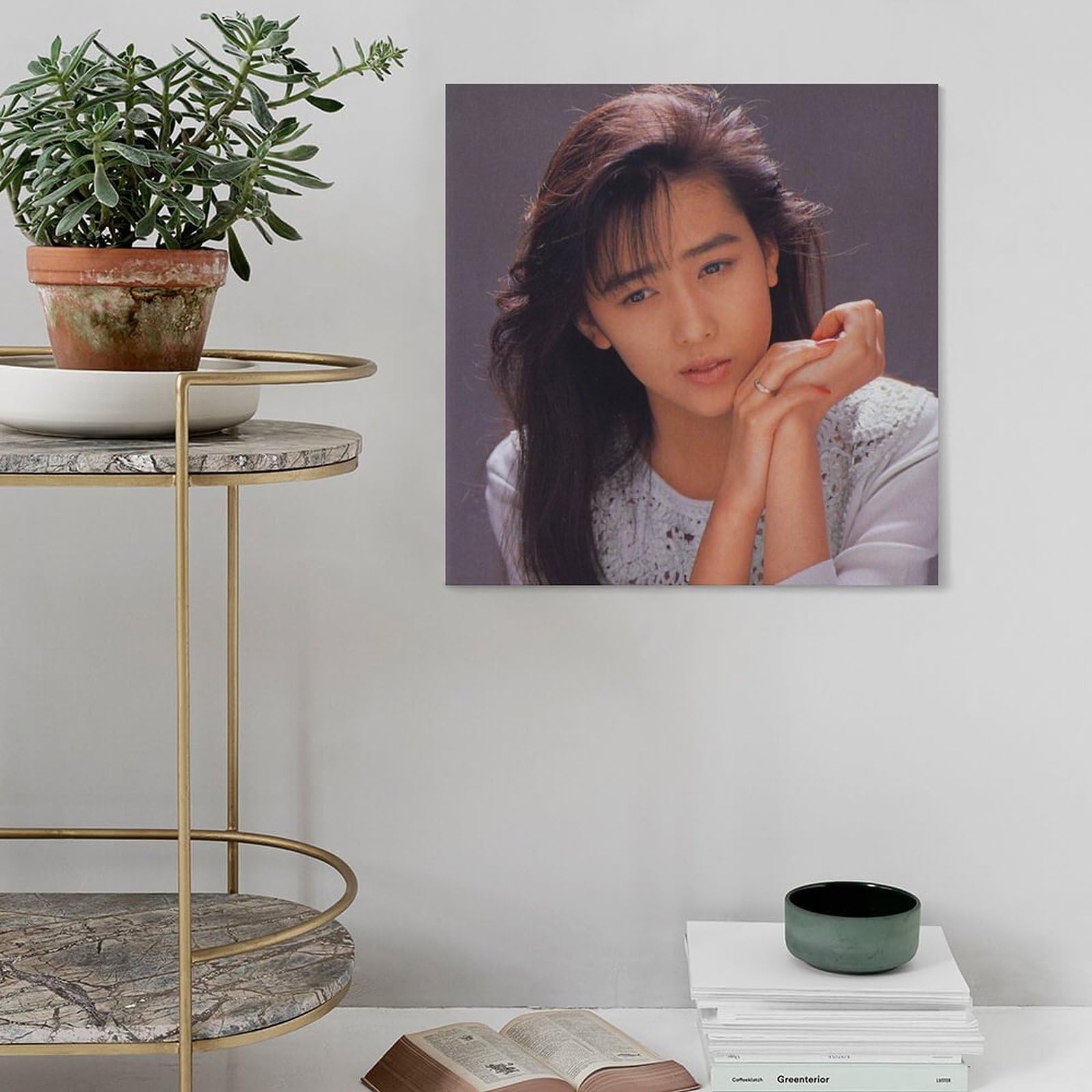 Amazon.co.jp: 工藤静香 歌手女優 若い頃写真2ポスター プリント